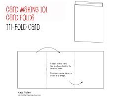 Card Folds For Beginner Card Making