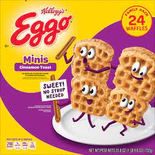 eggo family pack minis cinnamon toast