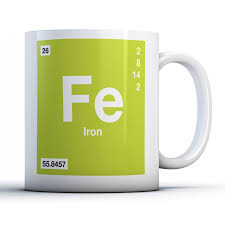 scientific element symbol gift mug