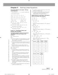 Chapter Solving Linear Equations 2