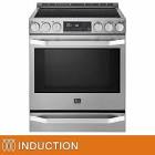 Studio 30 in. Induction Slide-in Range with ProBake Convection and EasyClean Technology LSIS3018SS LG