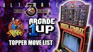 arcade 1up mortal kombat moves list