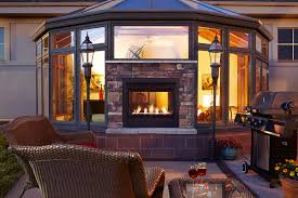 Fireplace inserts are professionally designed to provide exceptional heating efficiency. The Best Of Both Worlds Indoor Outdoor Fireplaces Heat Glo
