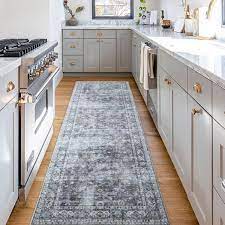 hallway runner rug washable kitchen
