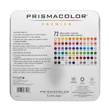 Prismacolor Premier Soft Core Colored Pencil Set Of 72 1753454 Vc Art Stat