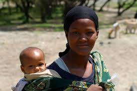 Stock Photo Criança e mãe etíope grátis - FreeImages.com