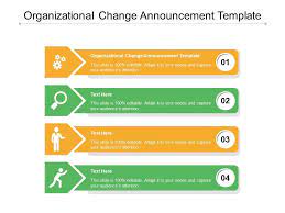 While the actual implementation process will be influenced by a variety of factors, all organizational changes will begin with a similar foundation. Organizational Change Announcement Template Ppt Powerpoint Presentation Model Graphics Cpb Presentation Graphics Presentation Powerpoint Example Slide Templates