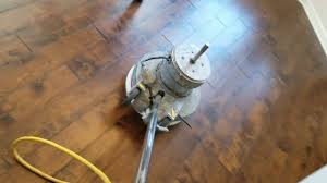 white pad to buff out hardwood floors