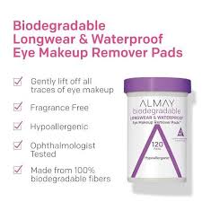 almay eye makeup remover pads 120 ct