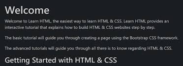 learning resources to master html