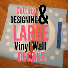 Large Vinyl Decals With Silhouette