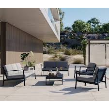 The eos outdoor garden range was awarded the prestigious design guild mark award in 2016 and is part of the eos outdoor garden collection, the armchair is physically and visually light, smartly. Eos 3 Seater Outdoor Sofa Outdoor Sofa Lounge Chair Outdoor Outdoor Furniture Sets