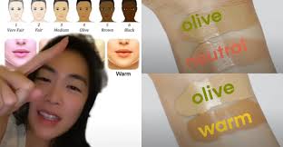 do you actually have olive undertones
