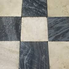 antique black and white marble stone