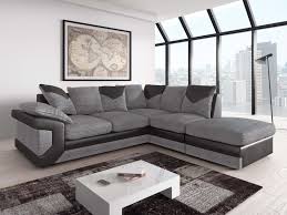 grey dino large corner sofa left