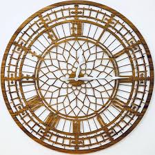 3 Ft Oak Big Ben Wall Clock Huge Wide