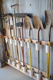 Diy Garage Storage Garden Tool Rack