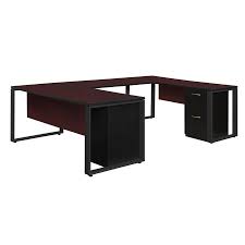Our system office desks made from fine materials at the best prices. Regency Structure 102 In Brown Modern Contemporary U Shaped Desk In The Desks Department At Lowes Com