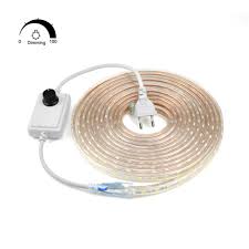 dimmable waterproof 220v led strip with