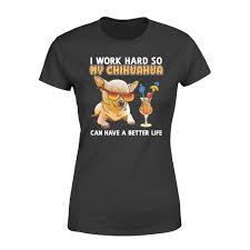 Funny Chihuahua T Shirts Chihuahua Lover T Shirt Standard Womens T Shirt