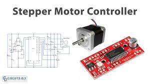 555 timer stepper motor controller circuit