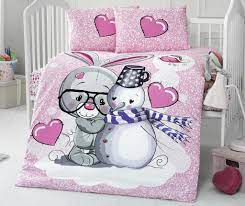 Детско спално беля за по топли студени нощи и за по прохладни летни дни. Detsko Spalno Belo Ranforce Supreme Love Vivre Bg