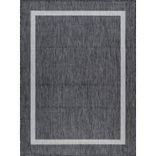 beverly rug 9 x 12 dark gray white