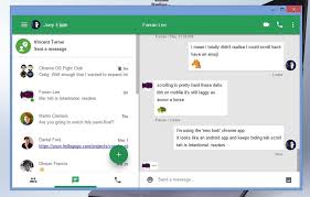 At first glance these programs seem similar, but. Hangouts App For Chrome Gets A Brand New Look