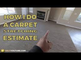 cost to fix re stretch carpet
