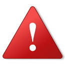 Image result for warning sign icon no border