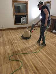 sanding hardwood floors