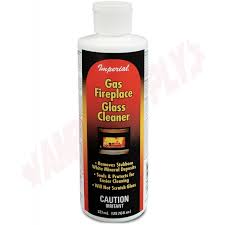 imperial gas fireplace glass cleaner