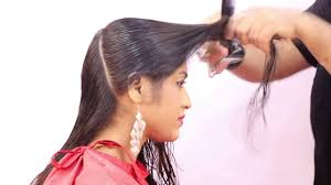 Face Framing Hair Cut On Medium Length Sam And Jas Tutorial In Hindi