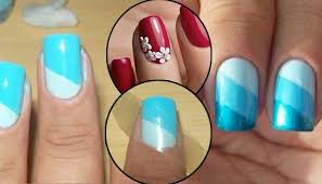 One light color nail paint. 25 Easy Diy Nail Art Hacks That Can Be Done At Home For Beginners
