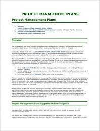 comprehensive project plan 12