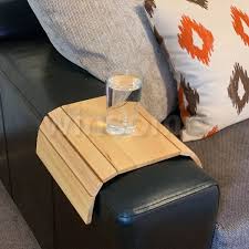 flexible wooden sofa arm chair tray