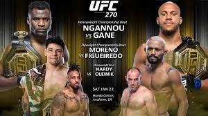 UFC 270 Ngannou vs Gane: Card, Date ...