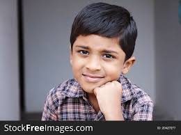 indian cute little boy free stock