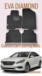 eva diamond shaped custom car flooring
