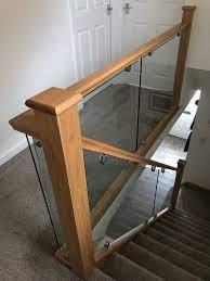 clamped glass barade