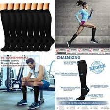 Details About Charmking Compression Socks For Women Men 7 8 Pairs 15 20 Mmhg Is Best Graduat