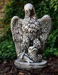 Massive Eagle Sculpture Detailed Eagle