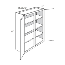 Ashton White W3642 42 H Wall 2