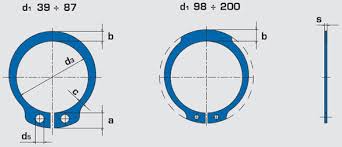 External Retaining Ring Heavy Duty Imperial Fuller