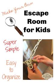 We can create a personalized game for your group to make the event even more memorable. The Activity Mom Make Your Own Escape Room Challenge For Kids The Activity Mom