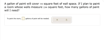 Walls Measure 2200 Square Feet
