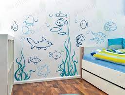 Under The Sea Fish Wall Decals Nursery