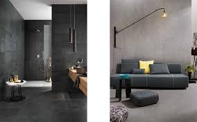 If you're a fan of minimal design, you'll love the fashion for running the same floor tiles up your bathroom walls, as shown with our concrete grey tiles below. Stuff To Know About Tiles Tile Space