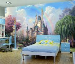 Fairy Tale Castle Wallpaper Mural Girls