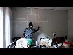 Diy Accent Wall With Painters Tape My